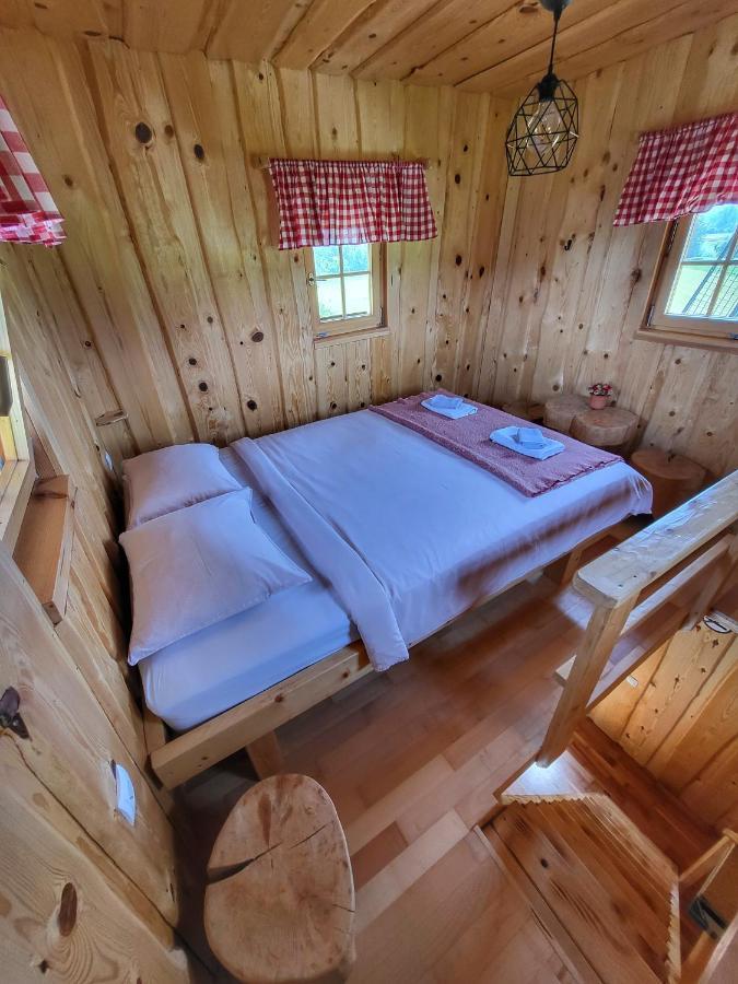 Unique Wooden Holiday House In Nature Lukovica pri Domzalah Luaran gambar
