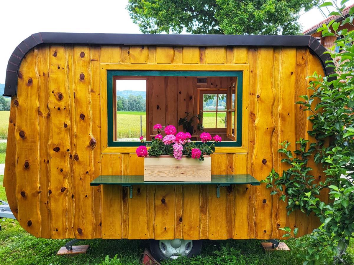 Unique Wooden Holiday House In Nature Lukovica pri Domzalah Luaran gambar