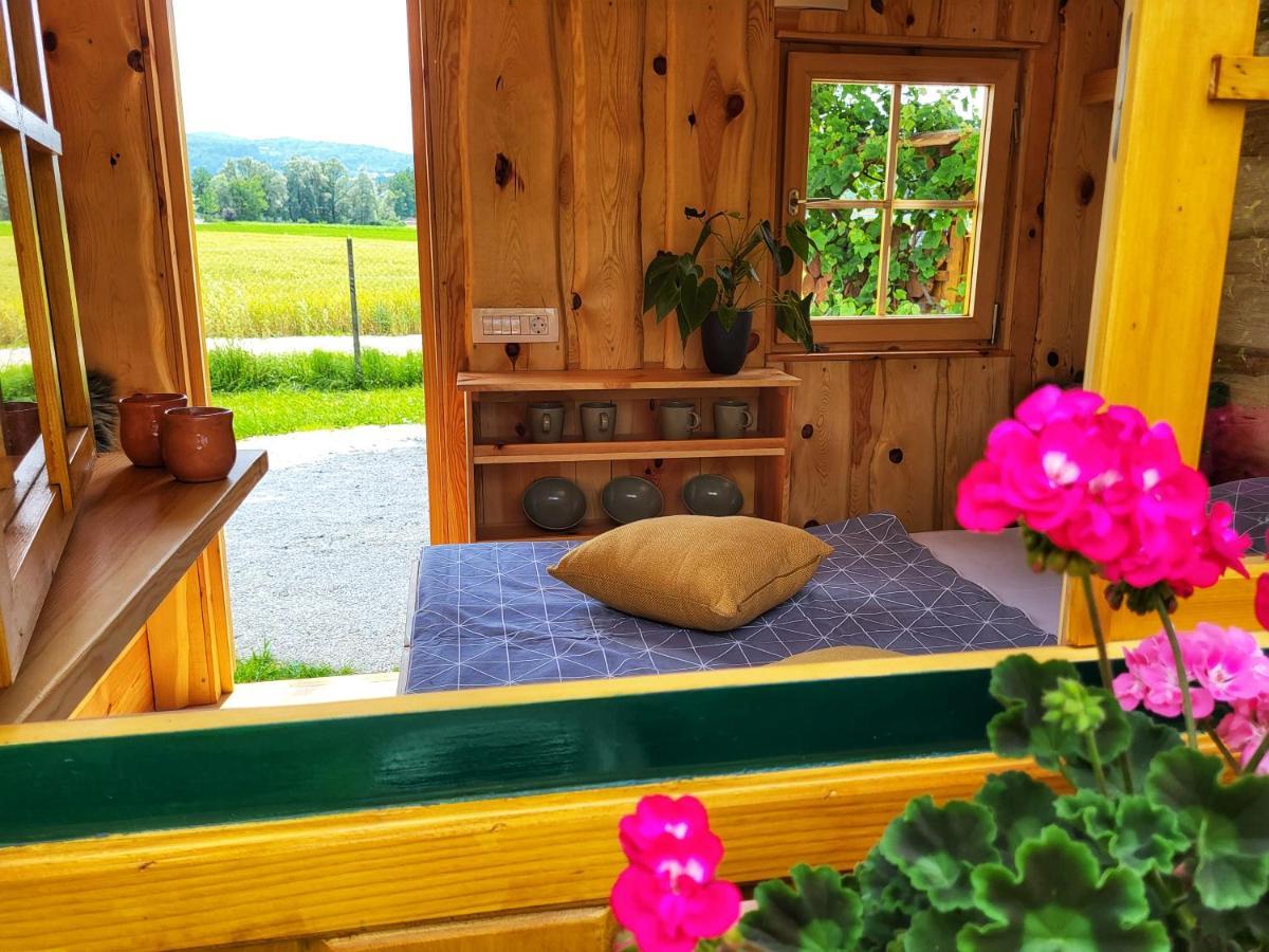 Unique Wooden Holiday House In Nature Lukovica pri Domzalah Luaran gambar